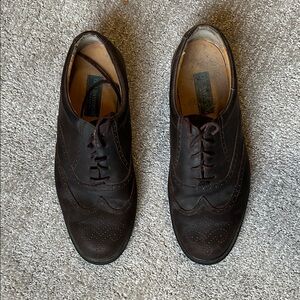 G.H. Bass & Co. Dark Brown Men's Leather Oxfords
